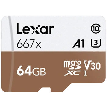 

Original Lexar 64GB 128GB 265GB Micro SD SDXC UHS-I Memory Card up to 100M/s Class10 667x cartao de memoria TF/sd Flash Card