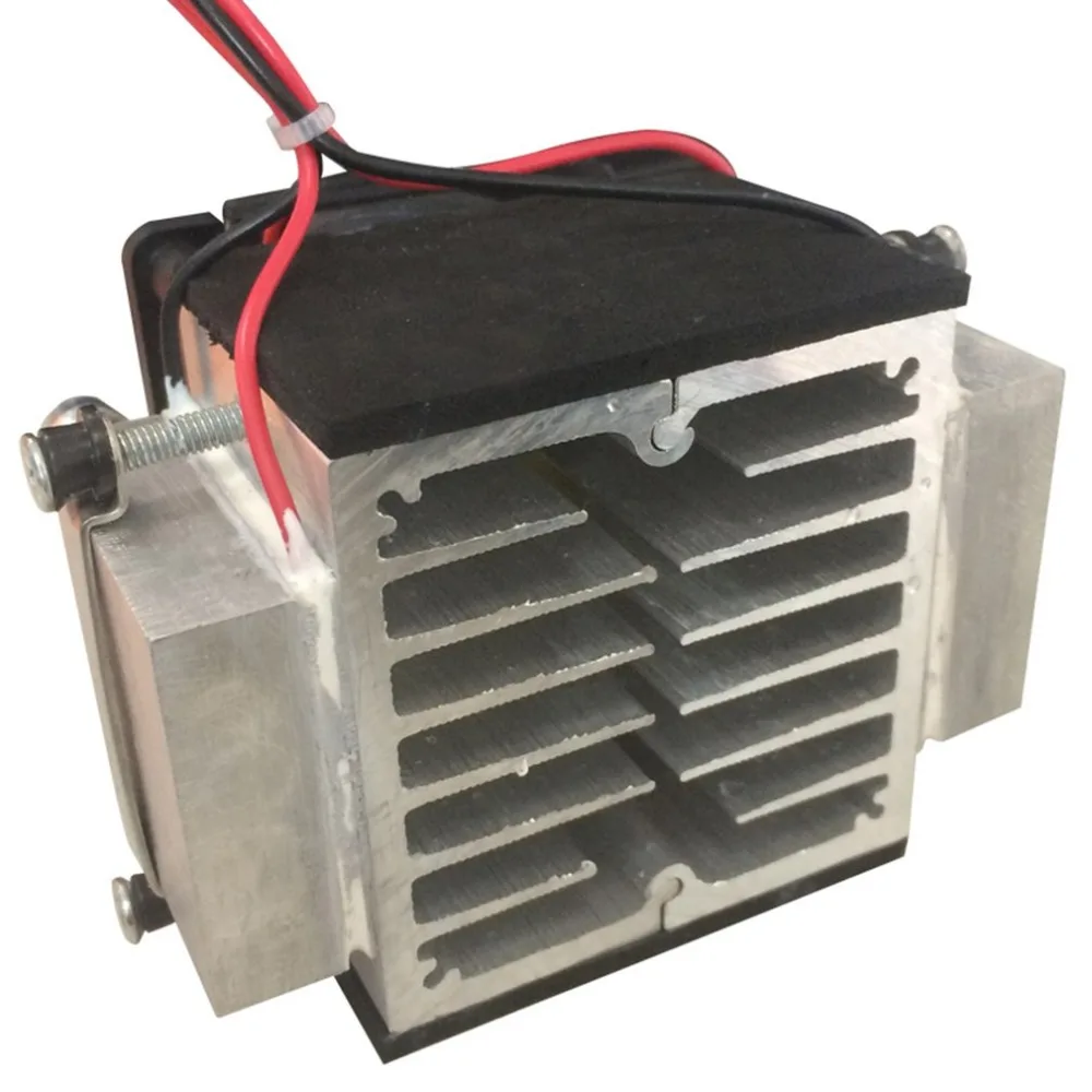 Полупроводниковый охладитель пластина маленький Кондиционер тепловыделение Модуль Портативный 12 в холодильник производство электронный комплект