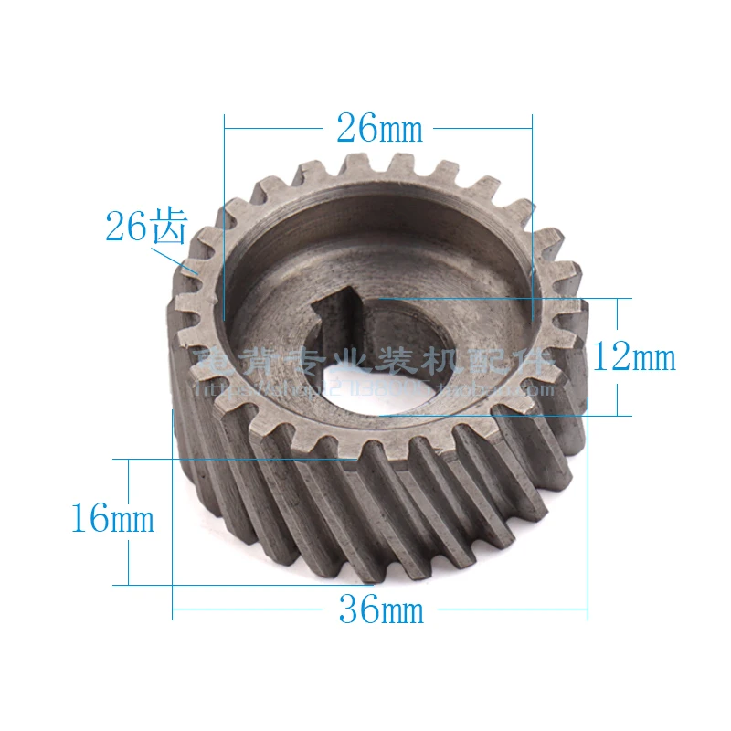 

Turtle Electric Hammer Accessories Replace for FF-26 Electric Hammer Crankshaft Gear 26 Electric Hammer Multifunctional Gear