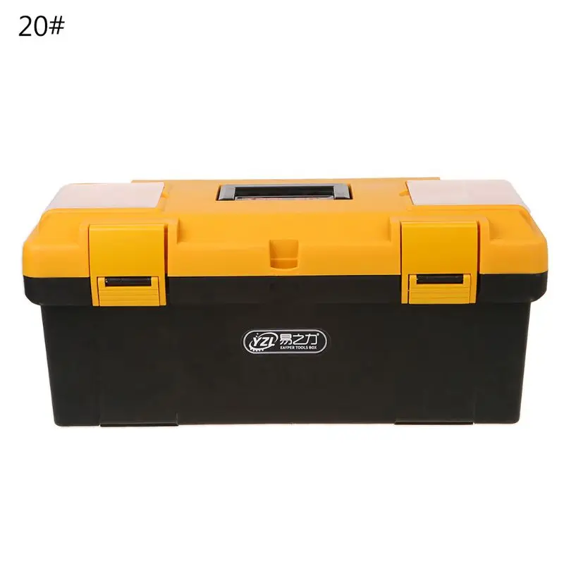 

14" 17" 20" Portable Large Household Maintenance Electrician Tool Box Multifunctional Hardware Auto Car Repair Thicken Toolbox W