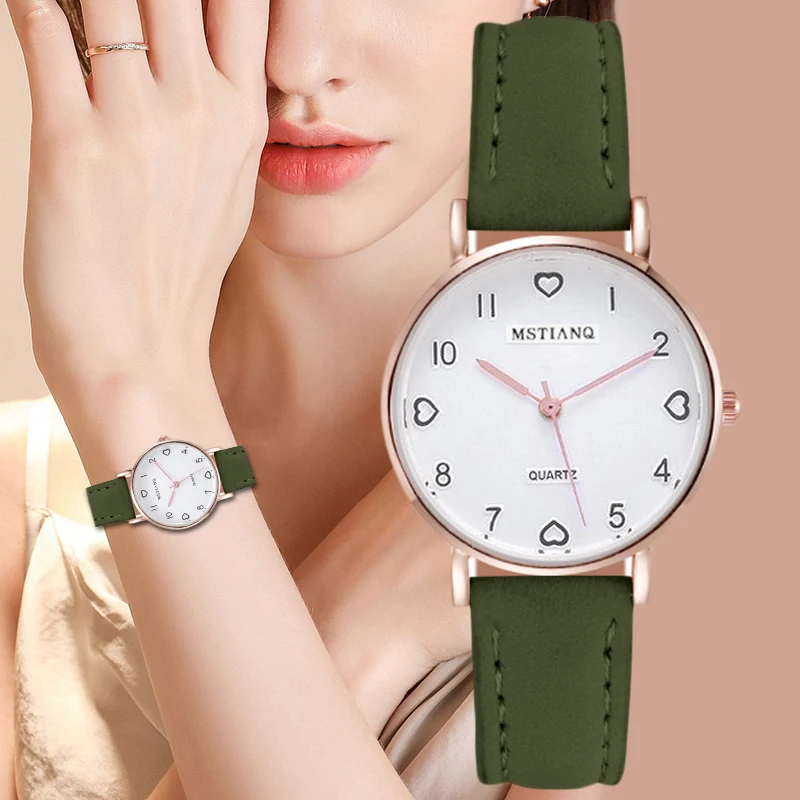 

2020 New Watch Women Simple Fashion Casual Small Dial Women's watches Leather Strap Quartz Clock Wrist Watches Gift Reloj mujer