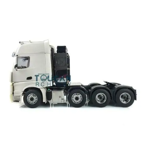 LESU металлический 8*8 шасси Merce 1/14 RC тягач Hercules кабина звуковой светильник THZH0515