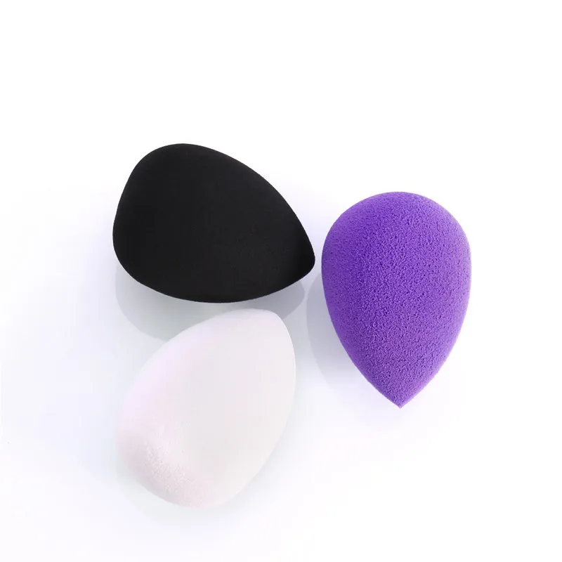 O.TWO.O 1Pc Blue Face Makeup Sponge Puff Egg Facial Cosmetic Concealer Cream Foundation Powder Puff Makeup Foundation Sponge