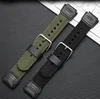 BRETA canvas 18mm watch strap  for casio AE-1200WH-1B/SGW-300H/400/500H  AQ-S810w     AQ  S800W   nylon watchband 16mm ► Photo 3/6