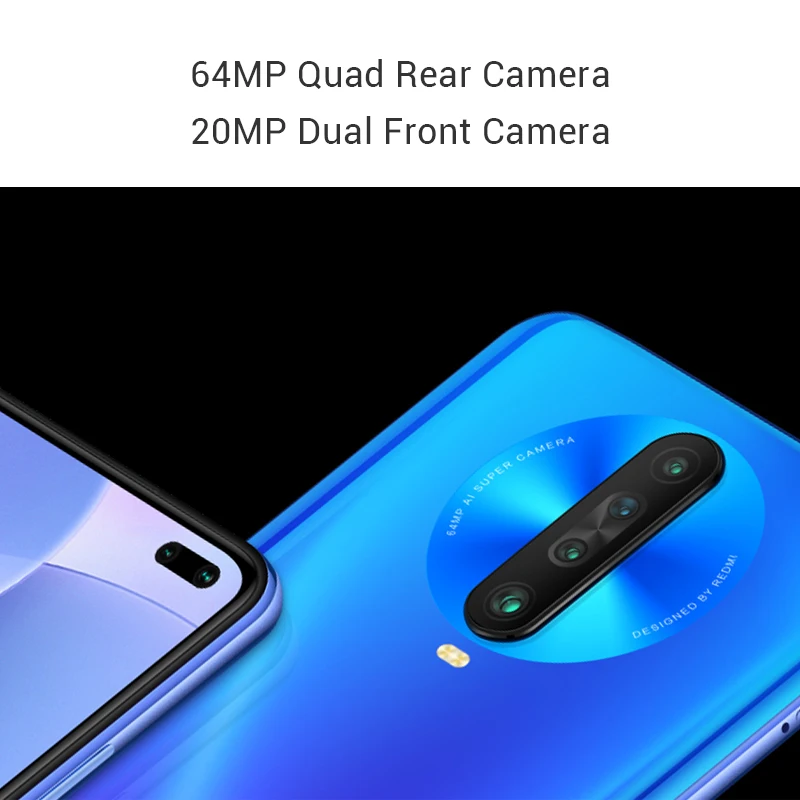 Google Play Xiaomi Redmi K30 6 ГБ 128 Гб 64 мп Quad камера 120 Гц жидкий дисплей 6,67 ''Snapdragon 730G NFC мобильный телефон 4500 мАч