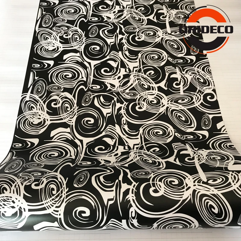 Annual ring black white camo vinyl car sticker 3