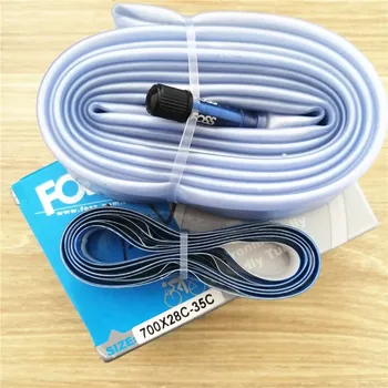 

700C Road Bicycles Tube 700C*28C-35C Schrader Valve Prevent Pierced Rubber Inner Tube Cycling Road Bike Parts
