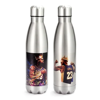 

520ml 3d Printing Thermosflask Thermos Water Coffee Cup Bottle Basketball Superstar Vacuum Insulated Water Flask
