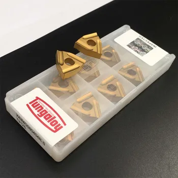 

10pcs WNMG080404 R S T9125 High Quality Carbide Inserts Lathe Cutter Tools External Turning Tool For Stainless Steel