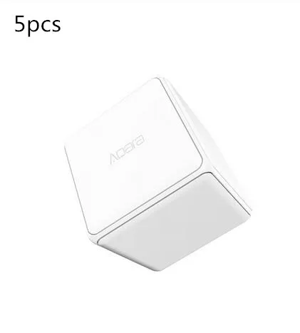 Aqara Magic Cube управление Лер умный пульт дистанционного управления Zigbee версия управления l шесть действий умный дом устройство работает с приложением mijia Home - Цвет: 5pcs