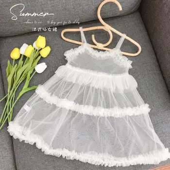 

2020 Hot Selling Baby Girls Vest Dress Summer Kids Girls Dresses 1-6 Years