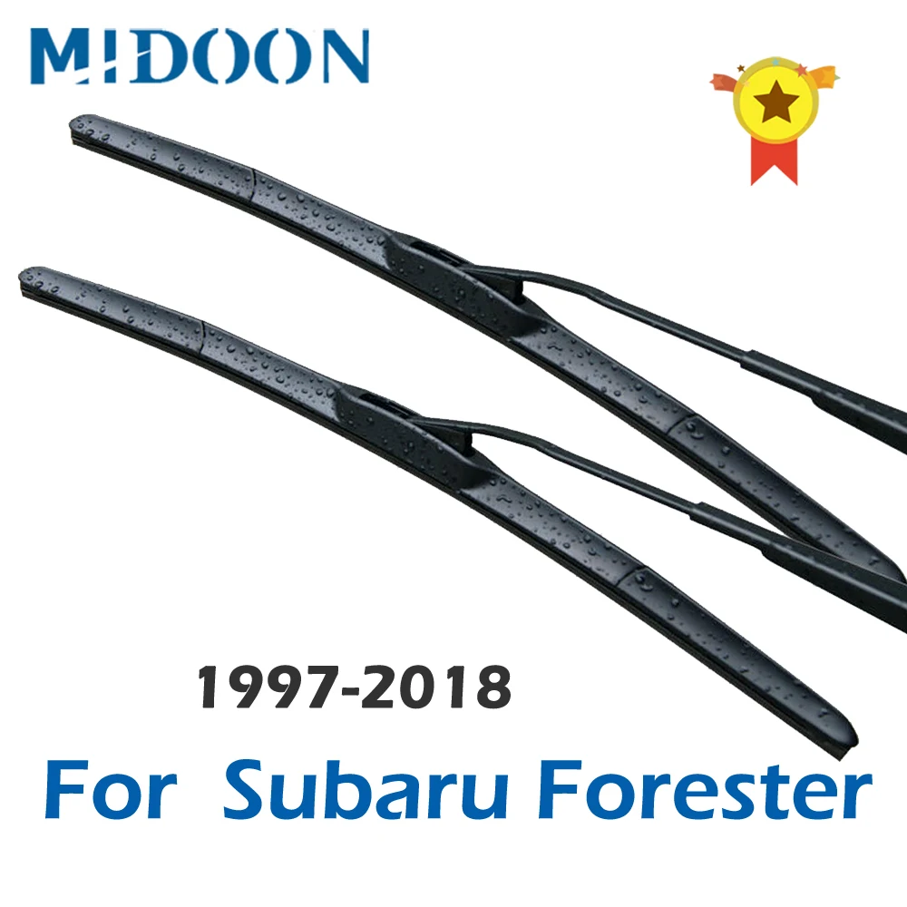 Щетки стеклоочистителя MIDOON для Subaru Forester подходят моделей с 1997 по 2018 1998 1999 2000 2001 2002