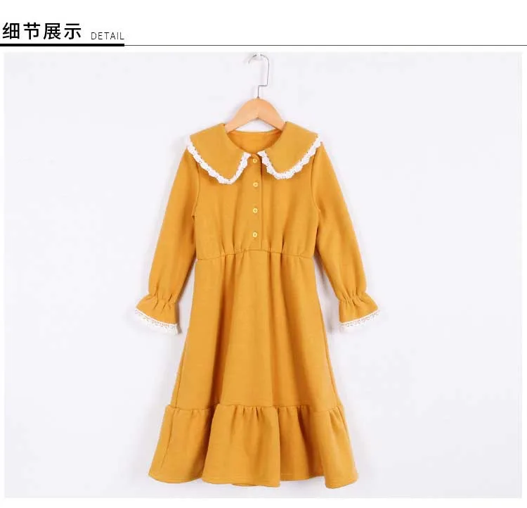 Velvet Christmas Clothes Kids Dresses For Girl Big Girls Dresses Winter 2019 Mother And Daughter Clothing Teenage Girls Dress (17)