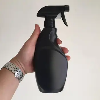 

Plastic Empty Bottle Travel Black Big Spray Bottle Garden Sprayer Portable Refillable Bottles 500ML