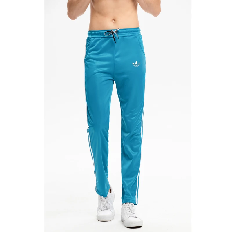 New Men,s 2019 Sports Running Pants Pockets Athletic Soccer pant Training sport Pants Elasticity Legging jogging Gym Trousers