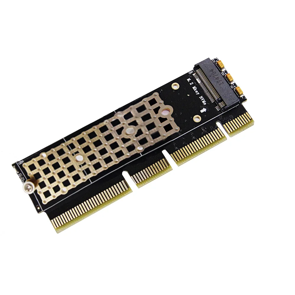 M.2 Накопитель SSD с протоколом NVME NGFF к PCI Express 3,0X16 адаптер с светодиодный M ключ интерфейс карты Suppor PCI Express 3,0x4 2230-2280