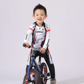 

Child Team Bike Jersey Sets Kids Cycling Set Riding Clothing Mtb Wear Children Bicycle Clothes Boy Sport Suit Girls Long Kits