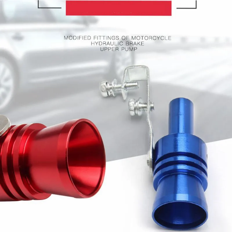Universal Turbo Sound Exhaust Muffler Pipe Whistle Car Oversized Roar Maker car turbo whistle