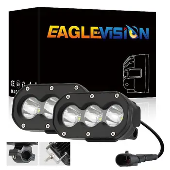 

2pcs Led Work Light Driving 60W 6000K Fog Lamps For Car Motorcycle Off Road Truck LED Automobile Headlights Auto Accessories