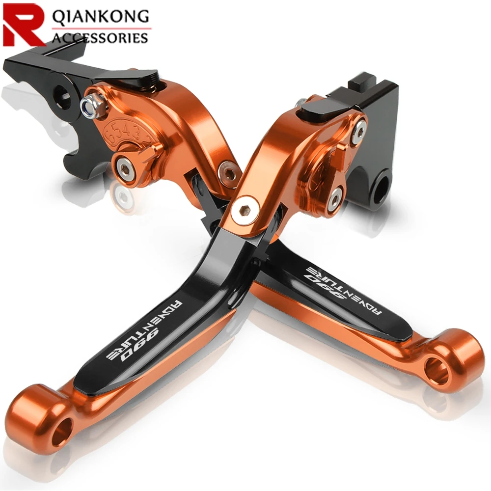 

FOR KTM 990 AdventuRe 2019 CNC Motorcycles Adjustable Folding Extendable Brake Clutch Levers With 990 AdventuRe logo