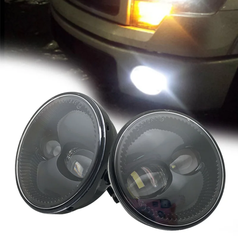 Fendinebbia Set Di 2 Per Ford F150 Ranger Expedition Approvato Da Dot Sea Impermeabile Luminoso Led Fendinebbia Luci Fuoristrada