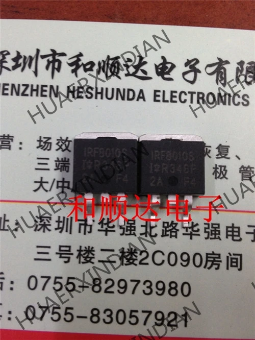10 шт./лот IRF8010S TO-263