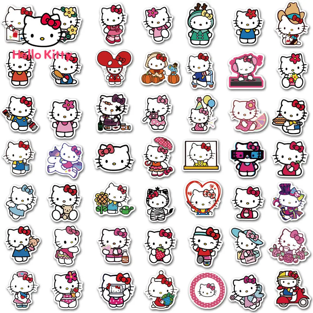 Картинки наклейки хелло китти