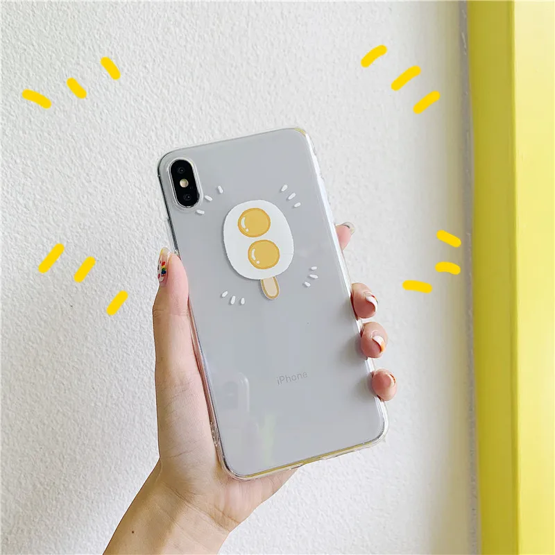 Милый прозрачный чехол для телефона чехол для iPhone 7 8Plus XR X XS Max 6 6S с милым мультяшным когтями и когтями
