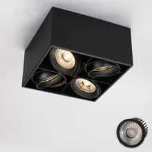 Светодиодные настенные прожектор потолочная магазин коммерческие COB четыре головки bold light ypf081705