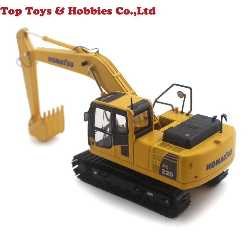 

Collection 1/50 1:50 Diecast KOMASTU PC220 Tracked Excavator Hook machine Excavator Alloy Diecast Engineering Vehicles
