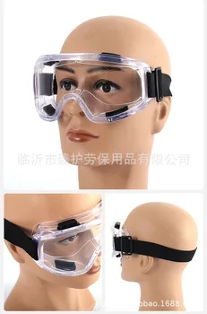

New Anti Drool-proof Goggles Anti Virus Glasses Unisex High Definition Fog Blocking Anti-dust droplets Adjustable Eyewear