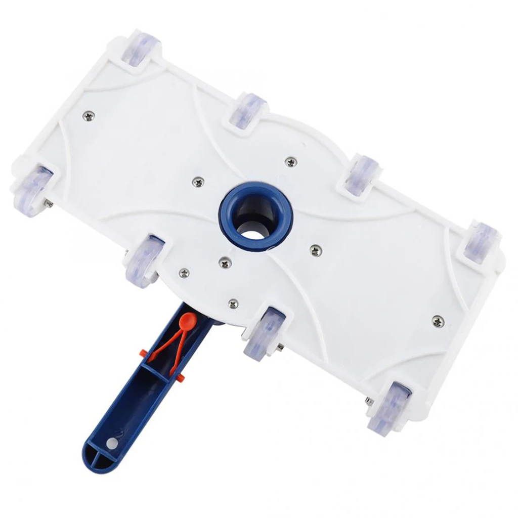 

14'' Weighted Flexible Concrete Swimming Pool Vacuum Head Cleaner With Wheels