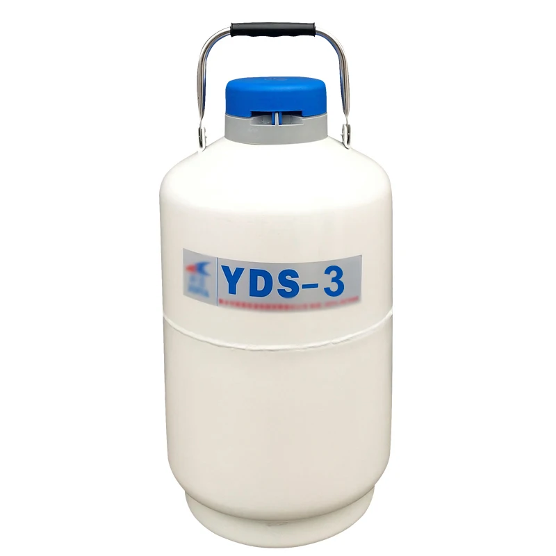 Криогенный резервуар для хранения жидкого азота Dewar 3 л YDS-3 | Дом и сад
