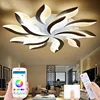 Modern living room LED ceiling lamp bedroom lamp new led pendant lamp indoor home pendant lamp remote control APP control lamp ► Photo 3/6