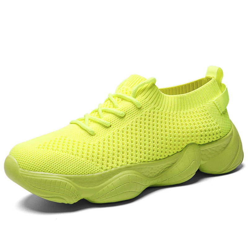 Vanessas women sneakers mesh breathable lace-up ladies flat sports vulcanised shoes