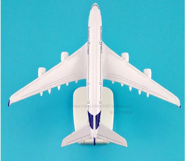 Модель самолета 16 см модель A380 из сплава подарок игрушки| |