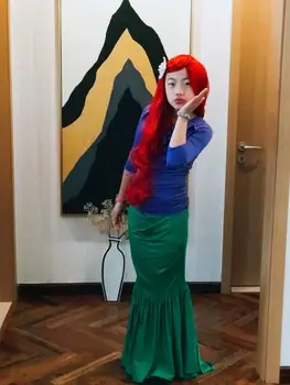 

Costumes The Little Mermaid Ariel Princess Cosplay Dress for Women Adult Princess Ariel Dress Outfit Mermaid Costume
