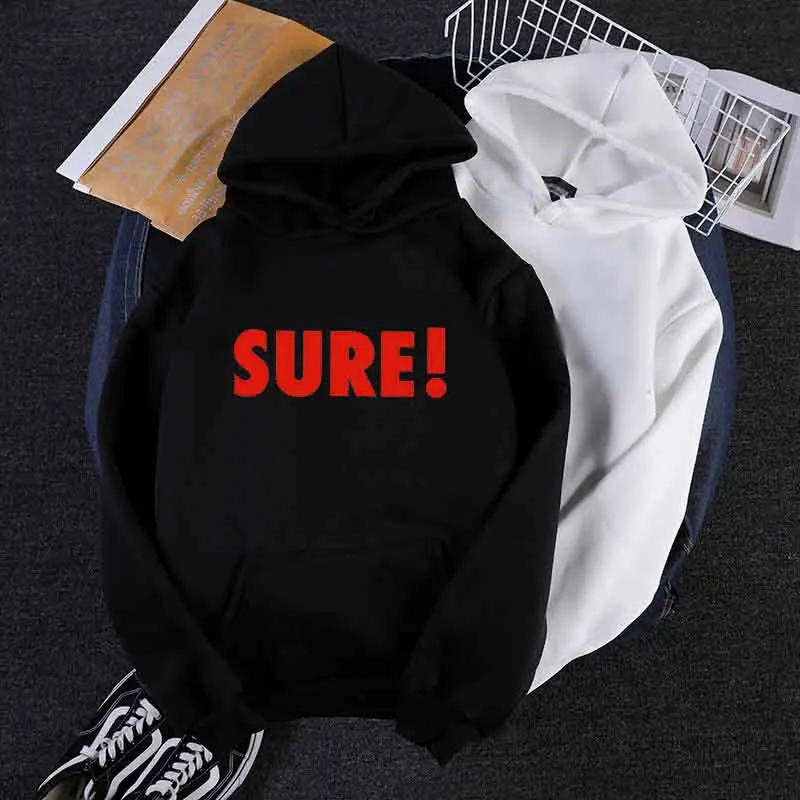 Women Hoodies Hooded Letter Print Hoodies Long Sleeve Pullover Sweatshirt Hoodies Winter Fleece Harajuku Hoodies With Pocket