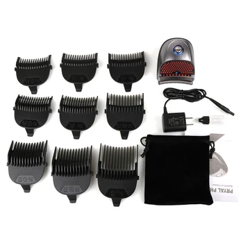 

Mini Rechargeable Hair C-lipper Professional Electric Haircut Men's Hair Trimmer Beard Haircut 9Pcs Limit Combs