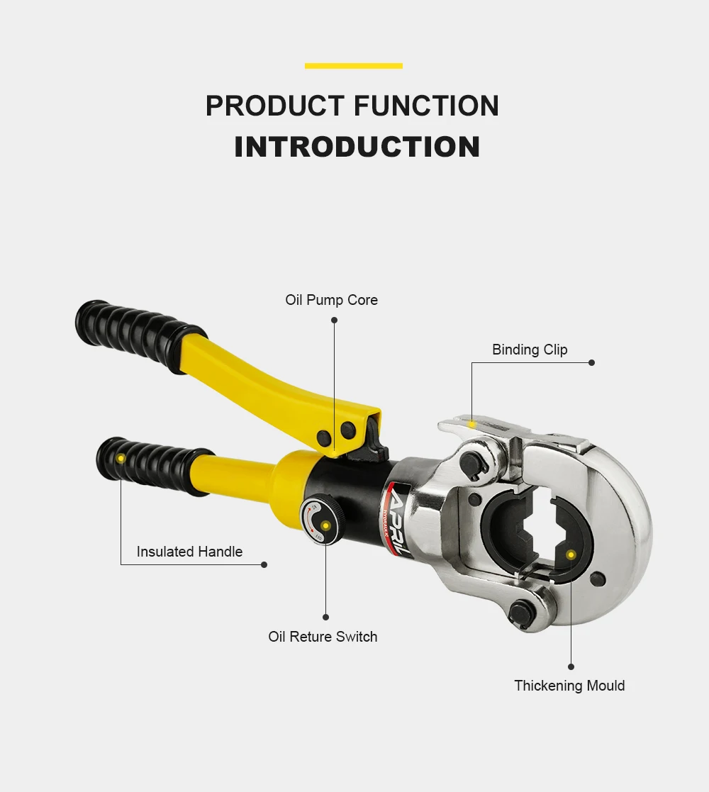 Русский для склада гидравлический обжимной инструмент GC-300