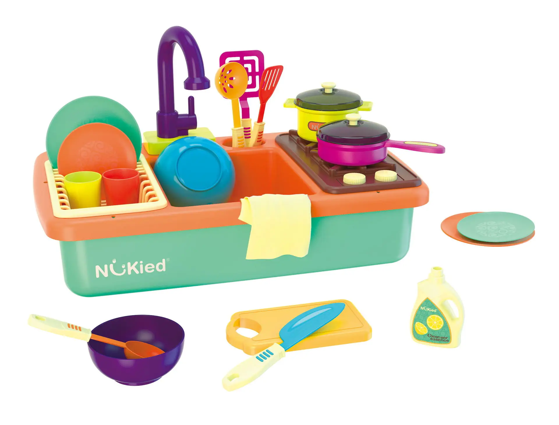 NUKied Dishpan игровой домик для кухни бассейн детский игровой набор с водой детская раковина - Color: Hong Kong NUKied Dishpan Second Generation M2389