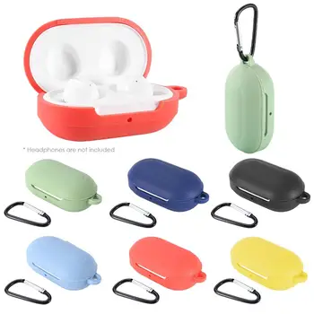 

Universal Bluetooth headset protective shell Silicone Bluetooth Earphones Protective Case Earbud Box for Samsung Galaxy Buds+