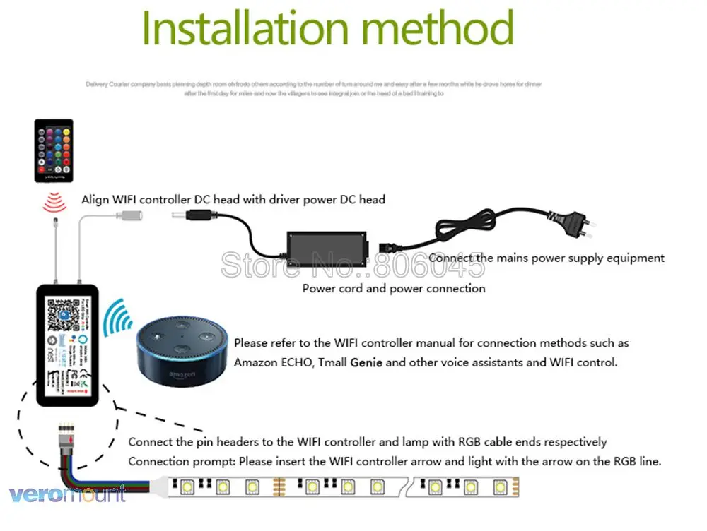 Spider Z Smart Wifi RGB led контроллер 24Key ИК пульт дистанционного управления DC5V 12 в 24 В поддержка Alexa TMALL GENIE Google Home EWELINK приложение