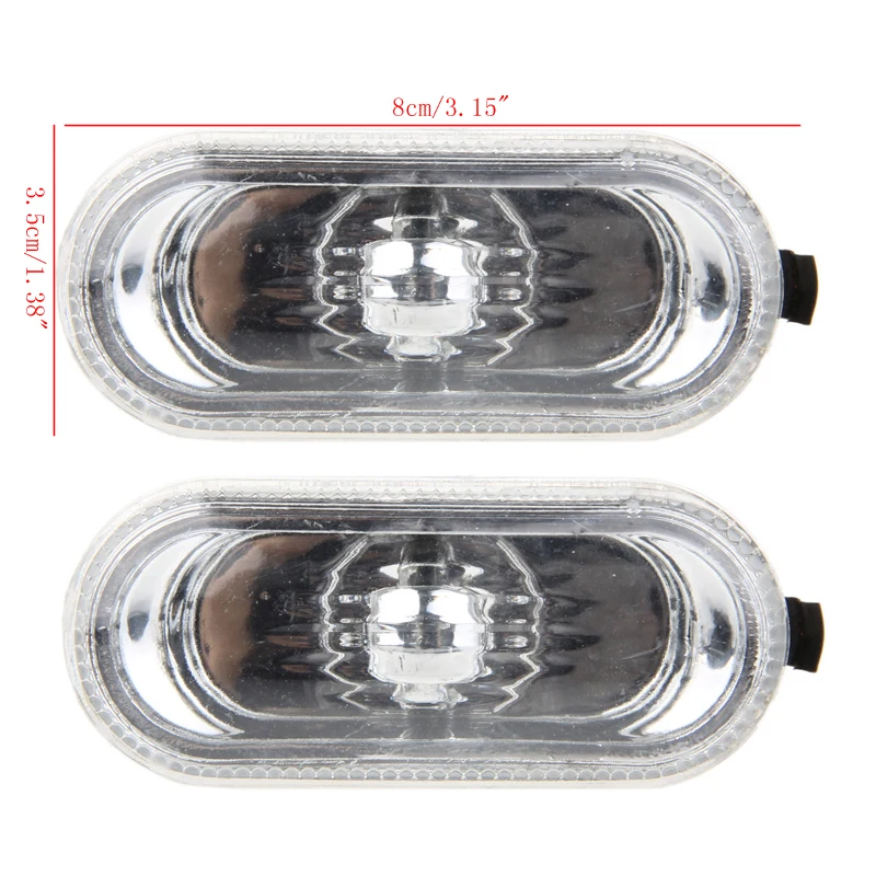 

2 Pcs Side Marker Turn Light For MK4\B5\B5.5\R32 Indicator Beam Bulb Error Free