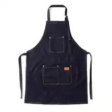 Парикмахерская накидка для стрижки волос фартук джинсовая Парикмахерская карманная Парикмахерская накидка для покраски волос Парикмахерская противообрастающая ткань