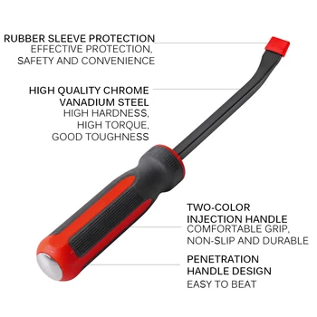 

Multi-Function Tire Crowbar Tire Replacement Tool Car Tire Crowbar Practical Tool Anti-Skid Handle Silicone Protective Cover