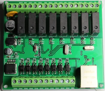 

Ethernet Remote IO Module, Modbus-TCP / IP Protocol, RJ45 Interface, 8DI / 8DO