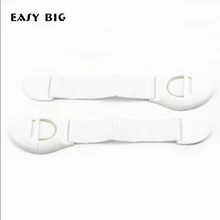 1 шт. детский замок для холодильника защита детского ящика замок для детской безопасности Детская безопасность пластиковый защитный замок NR0052