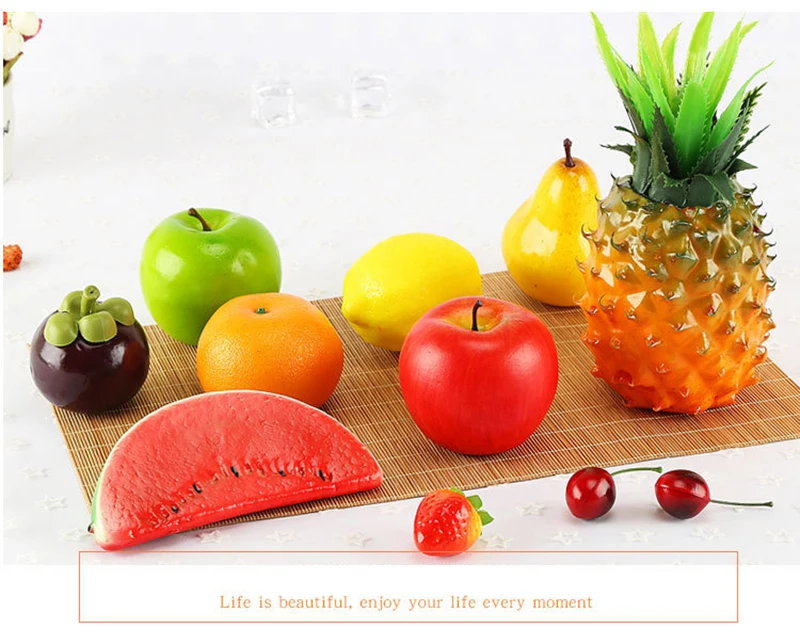 Grape Pineapple Artificial Fruits Home Decoration Cherry Tomatoes