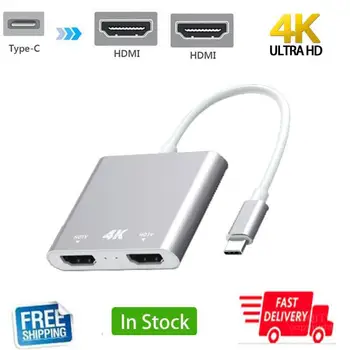 

USB C To HDMI Adapter USB Type C to HDMI Adapter 4K Male To Female HDTV Cable For Macbook 2015 2016 ChromeBook Pixel Samsang S8